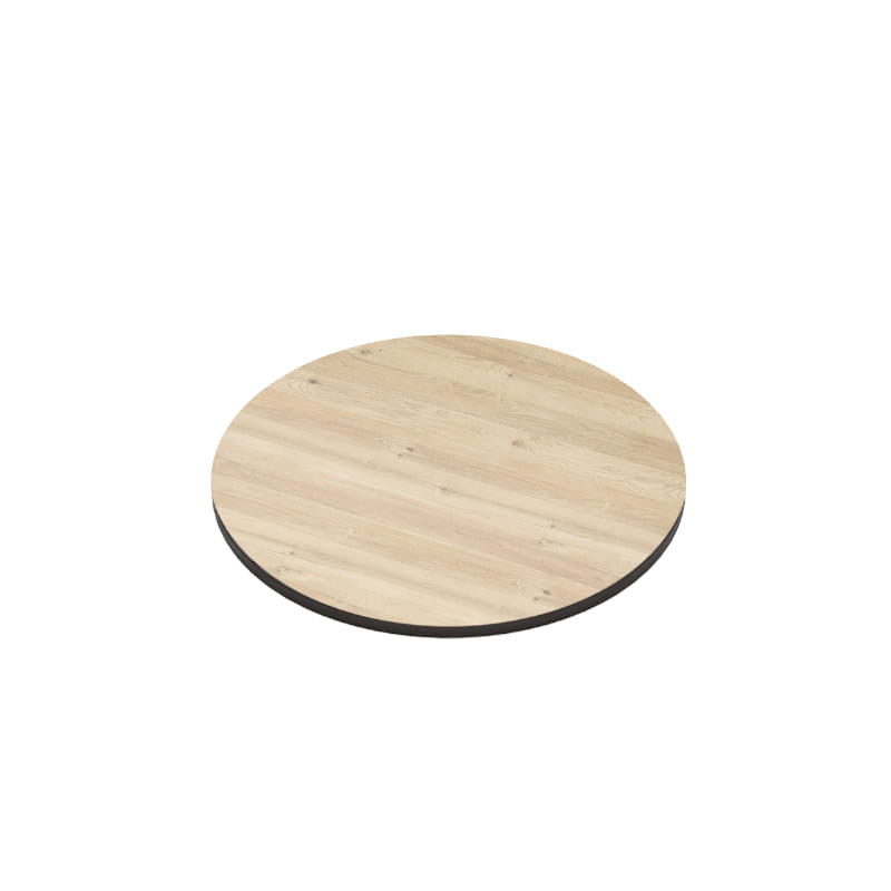 Plateau compact HPL rond 50 cm | La Fabrique des Pieds