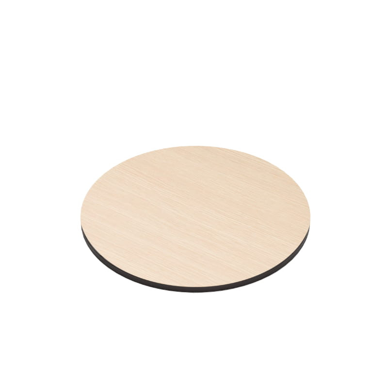 Plateau compact HPL rond 60 cm | La Fabrique des Pieds