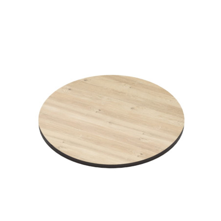 Plateau compact HPL rond 80 cm | La Fabrique des Pieds