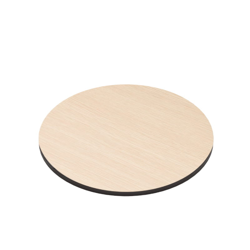 Plateau compact HPL rond 90 cm | La Fabrique des Pieds