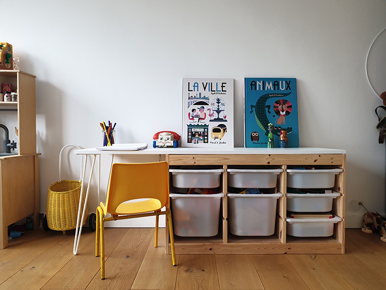 Comment créer un coin bureau dans une chambre d'enfant ?