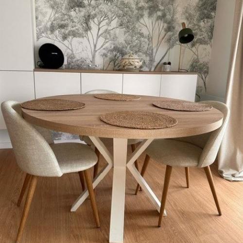 Pied de table Mikado, central, design et sur-mesure | La Fabrique des Pieds